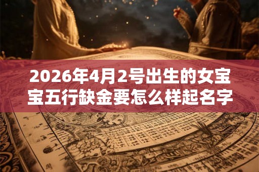 2026年4月2号出生的女宝宝五行缺金要怎么样起名字 2026年4月2号出生的女宝宝五行缺金要怎么样起名字