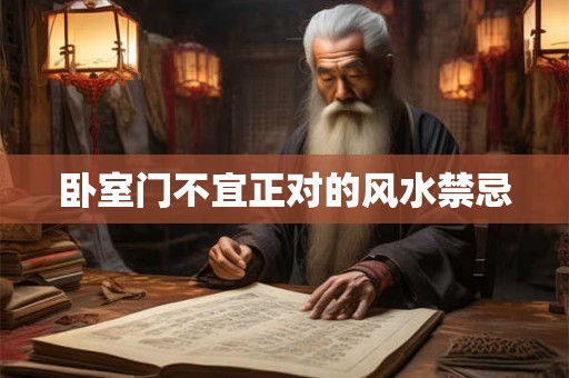 卧室门不宜正对的风水禁忌