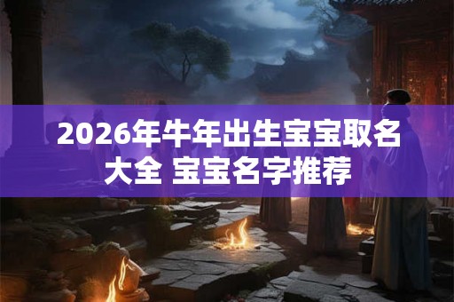 2026年牛年出生宝宝取名大全 宝宝名字推荐 2026年牛年出生宝宝取名大全 宝宝名字推荐