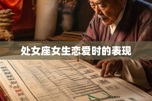 处女座女生恋爱时的表现 处女座女生恋爱时的表现