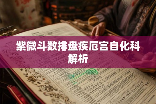 紫微斗数排盘疾厄宫自化科解析