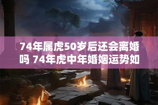 74年属虎50岁后还会离婚吗 74年虎中年婚姻运势如何