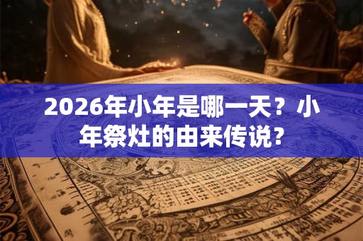 2026年小年是哪一天？小年祭灶的由来传说？
