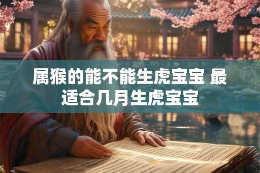 属猴的能不能生虎宝宝 最适合几月生虎宝宝