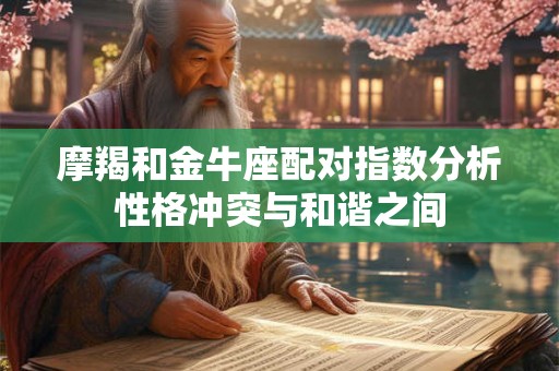 摩羯和金牛座配对指数分析性格冲突与和谐之间 摩羯和金牛座配对指数分析性格冲突与和谐之间