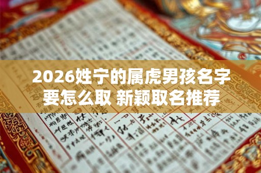 2026姓宁的属虎男孩名字要怎么取 新颖取名推荐