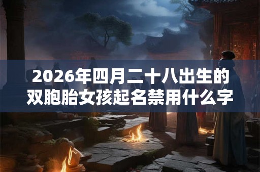 2026年四月二十八出生的双胞胎女孩起名禁用什么字 2026年四月二十八出生的双胞胎女孩起名禁用什么字