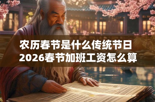 农历春节是什么传统节日 2026春节加班工资怎么算