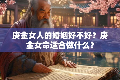 庚金女人的婚姻好不好？庚金女命适合做什么？