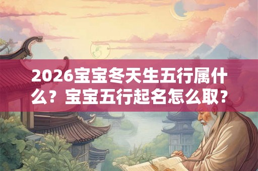 2026宝宝冬天生五行属什么？宝宝五行起名怎么取？