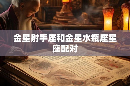 金星射手座和金星水瓶座星座配对
