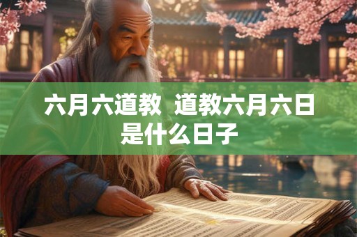 六月六道教  道教六月六日是什么日子