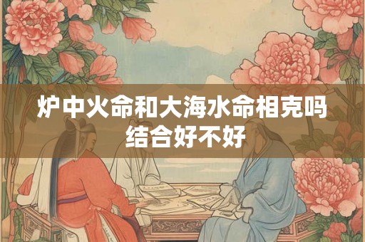 炉中火命和大海水命相克吗 结合好不好