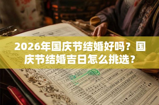 2026年国庆节结婚好吗？国庆节结婚吉日怎么挑选？