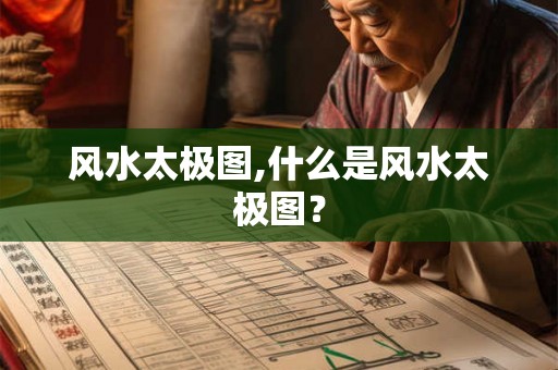风水太极图,什么是风水太极图？
