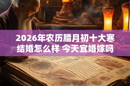 2026年农历腊月初十大寒结婚怎么样 今天宜婚嫁吗