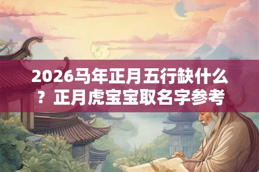 2026马年正月五行缺什么?正月虎宝宝取名字参考 2026马年正月五行缺什么?正月虎宝宝取名字参考