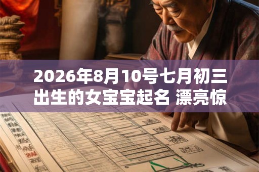 2026年8月10号七月初三出生的女宝宝起名 漂亮惊艳 2026年8月10号七月初三出生的女宝宝起名 漂亮惊艳