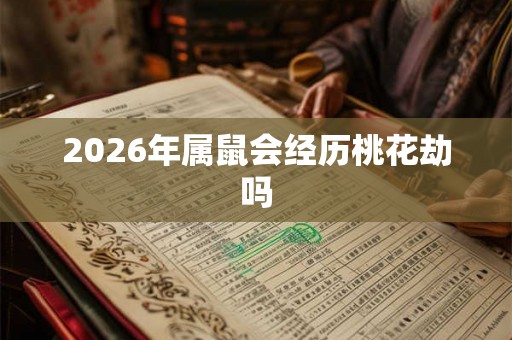 2026年属鼠会经历桃花劫吗 2026年属鼠会经历桃花劫吗