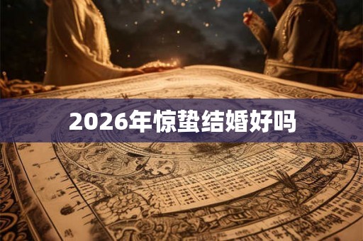 2026年惊蛰结婚好吗