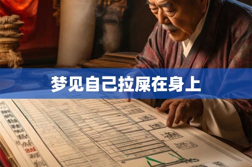 梦见自己拉屎在身上 梦见自己拉屎在身上