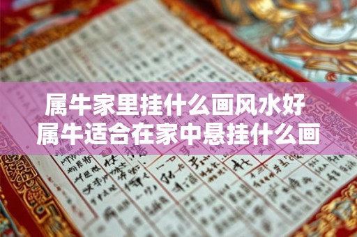 属牛家里挂什么画风水好 属牛适合在家中悬挂什么画