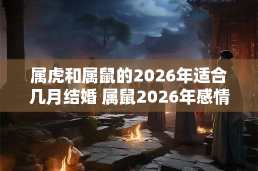 属虎和属鼠的2026年适合几月结婚 属鼠2026年感情运势