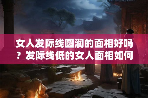 女人发际线圆润的面相好吗？发际线低的女人面相如何？
