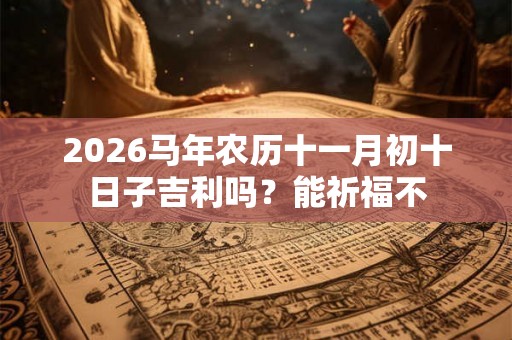 2026马年农历十一月初十日子吉利吗？能祈福不