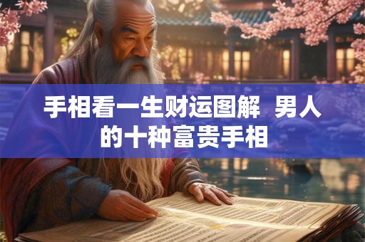 手相看一生财运图解  男人的十种富贵手相