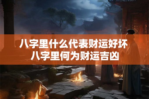 八字里什么代表财运好坏 八字里何为财运吉凶