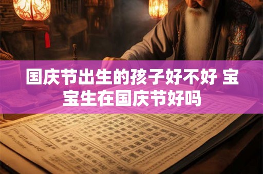 国庆节出生的孩子好不好 宝宝生在国庆节好吗