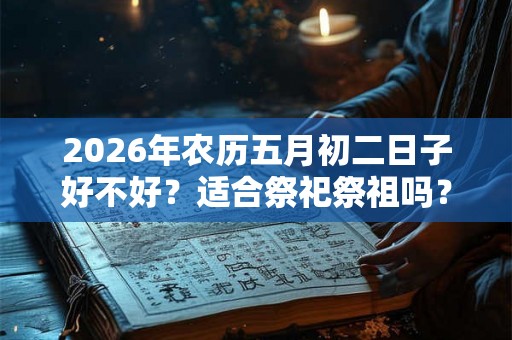 2026年农历五月初二日子好不好？适合祭祀祭祖吗？