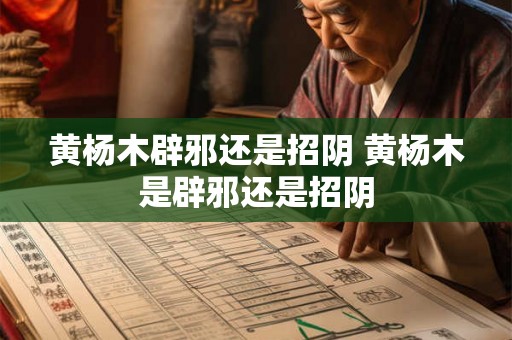 黄杨木辟邪还是招阴 黄杨木是辟邪还是招阴