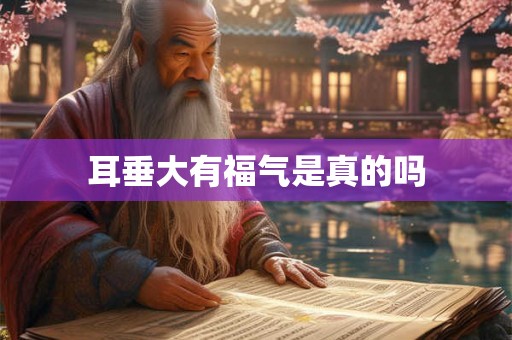 耳垂大有福气是真的吗