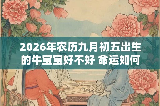 2026年农历九月初五出生的牛宝宝好不好 命运如何