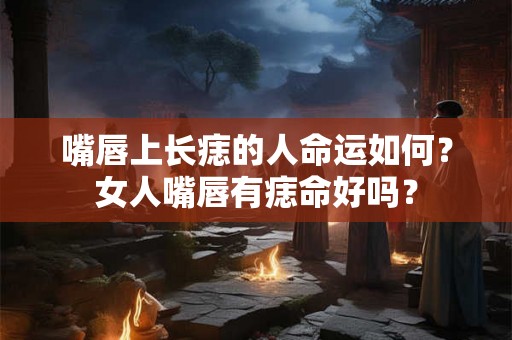 嘴唇上长痣的人命运如何？女人嘴唇有痣命好吗？