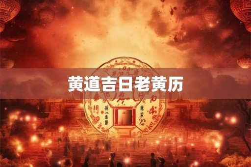 黄道吉日老黄历