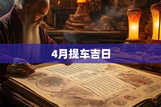 4月提车吉日