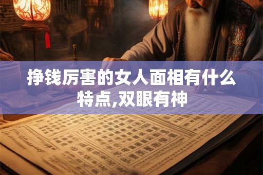 挣钱厉害的女人面相有什么特点,双眼有神