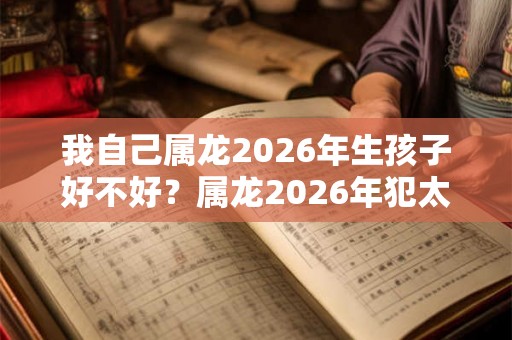 我自己属龙2026年生孩子好不好?属龙2026年犯太岁吗? 我自己属龙2026年生孩子好不好?属龙2026年犯太岁吗?