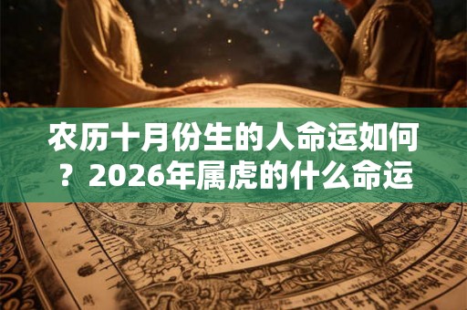 农历十月份生的人命运如何？2026年属虎的什么命运