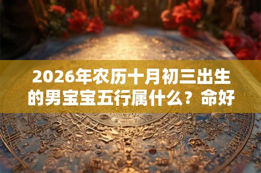 2026年农历十月初三出生的男宝宝五行属什么？命好吗