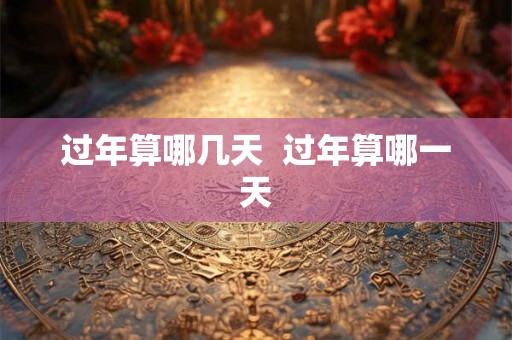 过年算哪几天  过年算哪一天
