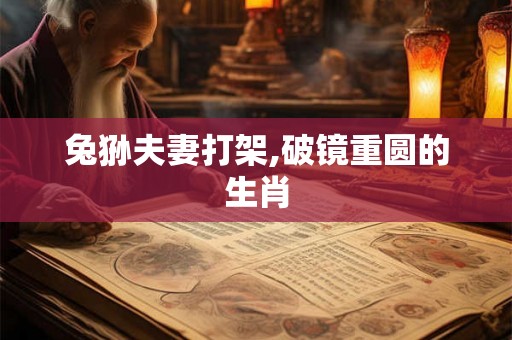 兔狲夫妻打架,破镜重圆的生肖