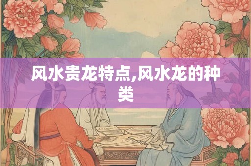 风水贵龙特点,风水龙的种类