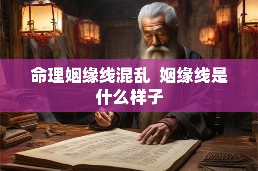命理姻缘线混乱  姻缘线是什么样子