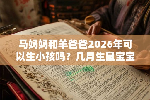 马妈妈和羊爸爸2026年可以生小孩吗？几月生鼠宝宝好？