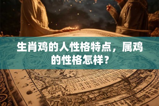 生肖鸡的人性格特点，属鸡的性格怎样？