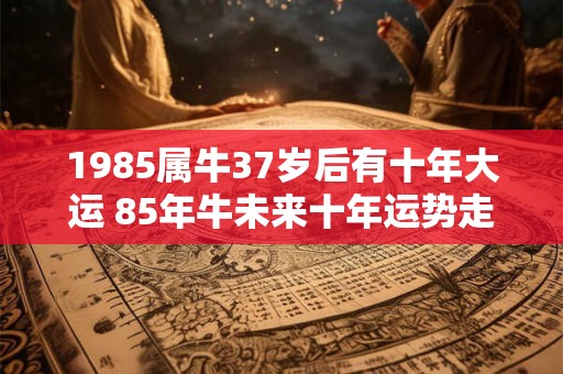 1985属牛37岁后有十年大运 85年牛未来十年运势走向如何